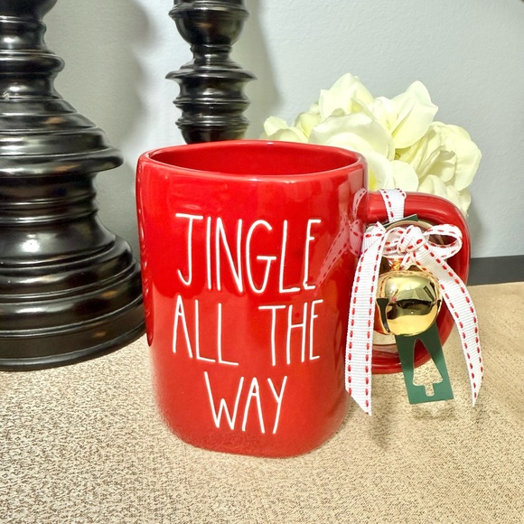 NWT Rae Dunn JINGLE ALL THE WAY Ceramic Mug - Picture 3 of 3